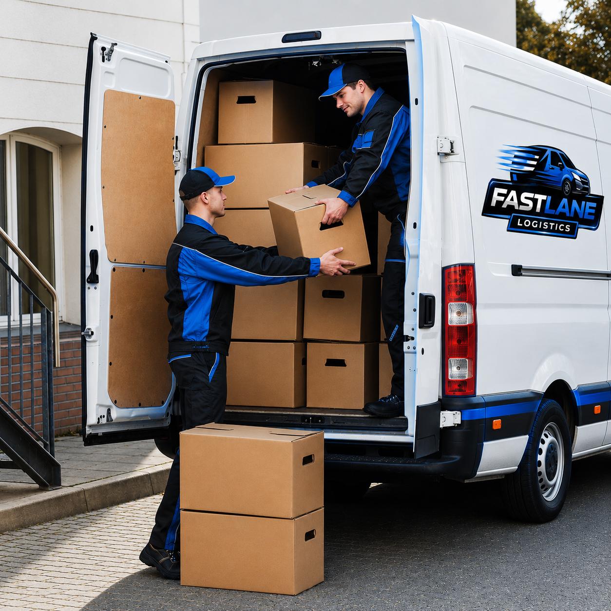 Fastlane Logistics delivery vehicle